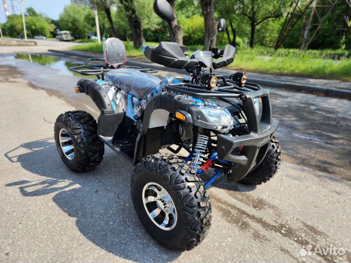 Квадроцикл ATV 200 Lux Extreme(синий)