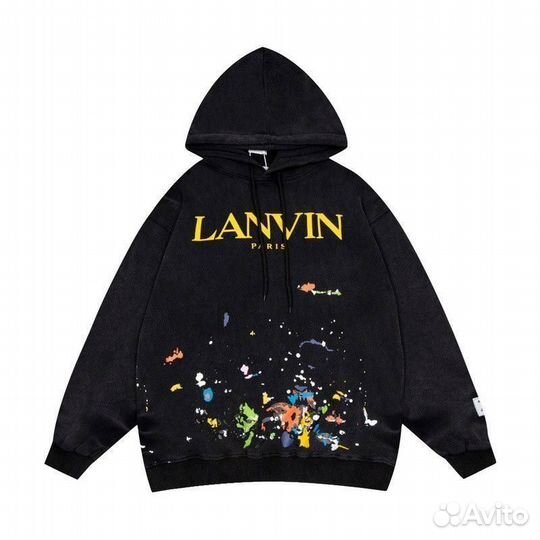 Худи Lanvin Gallery Dept Черное