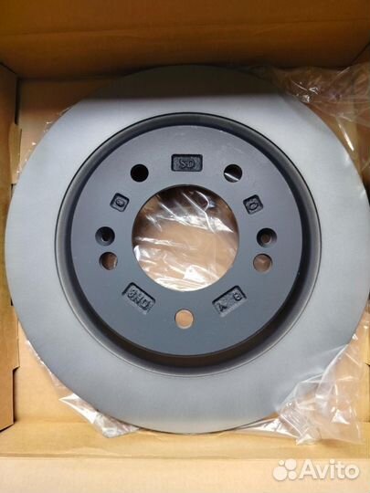 К-кт дисков тормозных задних для Hyundai Sonata vi