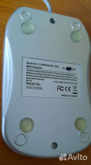 Цифровая клавиатура mini keypad