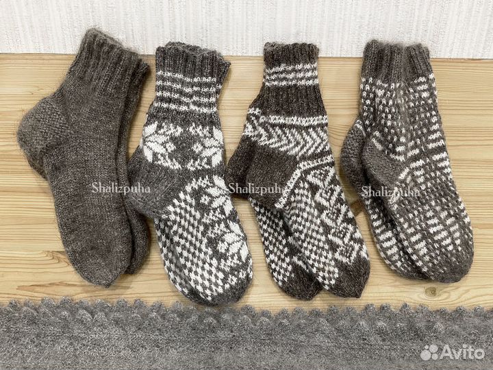 Носки: вязаные ручной работы, 120
