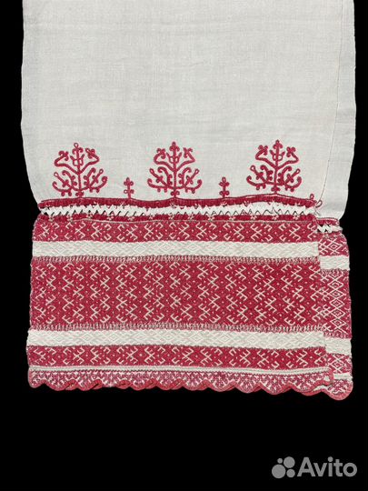 Старинное полотенце Рушник домотканый