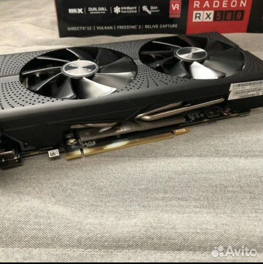 Видеокарта rx580 8gb