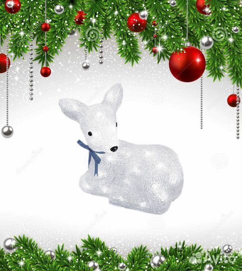 Фигурка светодиодная Uniel ULD-M2926-040/STA