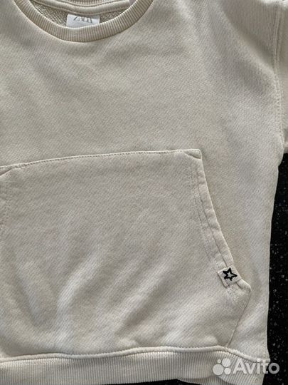 Свитшот zara для девочки 86