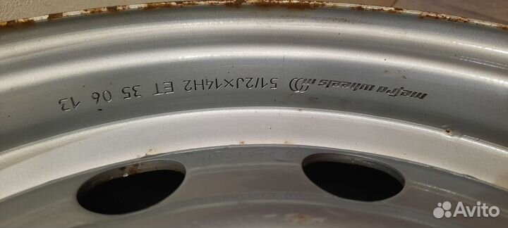 Штампы диски r14 на ваз