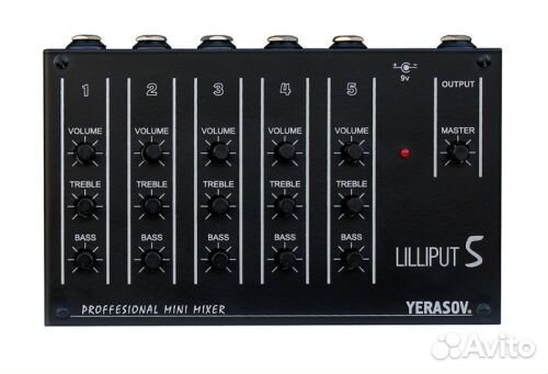 Yerasov lilliput-5C Микшерный пульт, 2 линейных