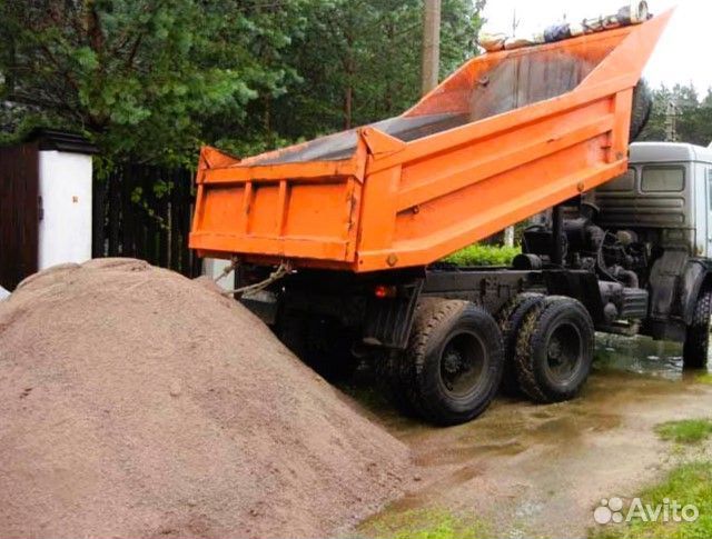 Песок серый, галька, окол, пгс, бут, отсев, гпс