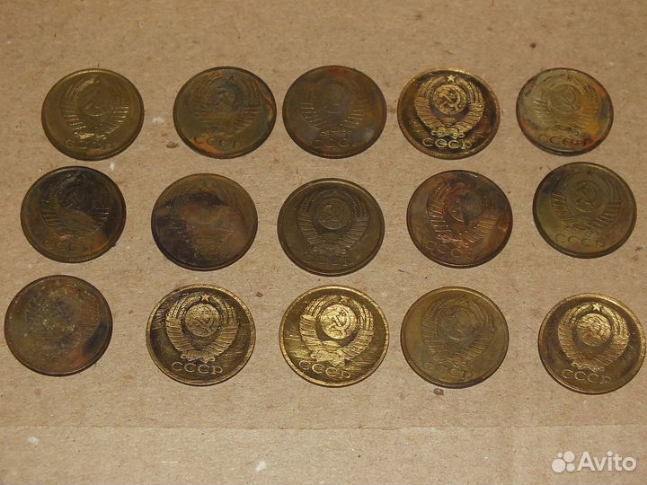 Монеты медные СССР