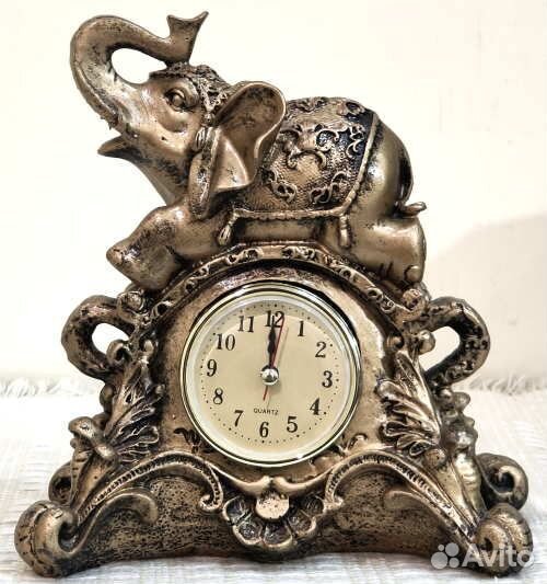 Часы настольные Слон