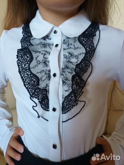 Нарядная блузка в школу