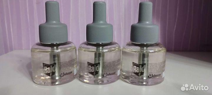 Средства от комаров raid и OFF