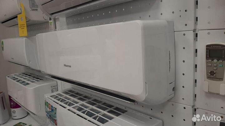 Сплит-системы 20м2/кондиционеры/монтаж