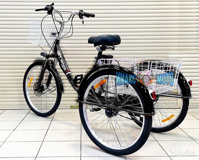 Вело 3-х колёсный Get Woke Lux 24