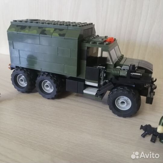 Lego модель армейский Урал 4320
