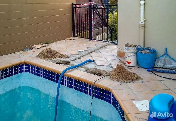Бассейны ремонт и обслуживание