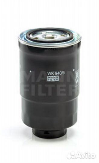 Mann-filter WK940/6X Фильтр топливный mann-filter