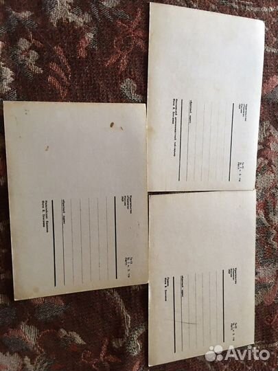 Открытки СССР собаки