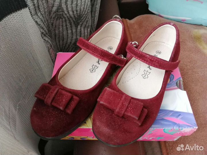 Туфли для девочки 30 размер