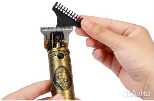 Триммер для бороды и усов. С индикатором заряда