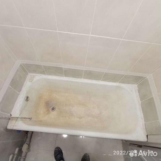 Восстановление эмали ванн