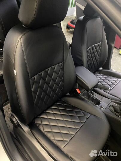 Автомобильные чехлы на сидения шкода