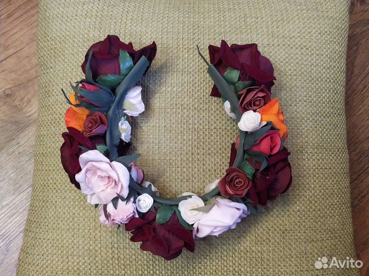 Ободок для волос ручной работы