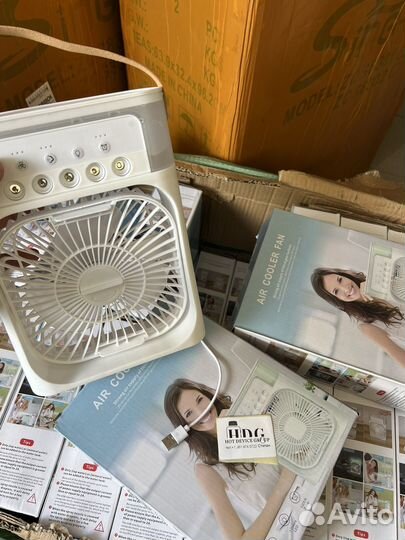 Мини кондиционер вентилятор на стол
