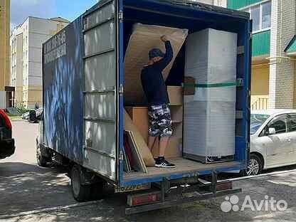 Грузоперевозки Газель+2 Грузчика