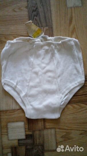 Трусы (плавки) белые хлопок