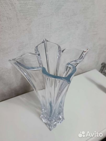 Ваза богемское стекло Чехия