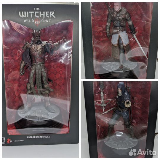 Коллекционные фигурки Witcher wild hunt III