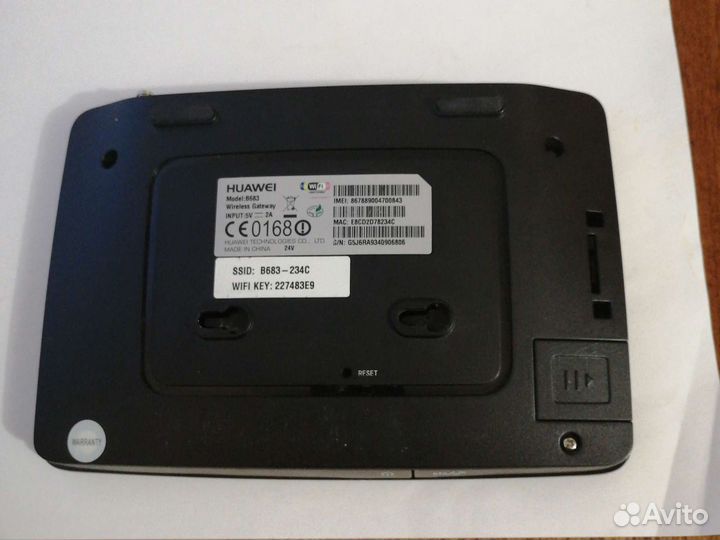 3g WiFi роутер Huawei B683