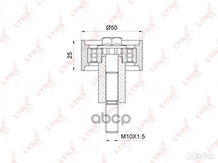 PB-3152 Направляющий ролик / грм lynxauto PB-31
