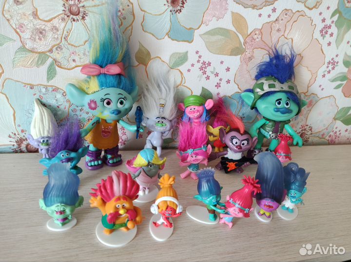 Тролли игрушки пакетом
