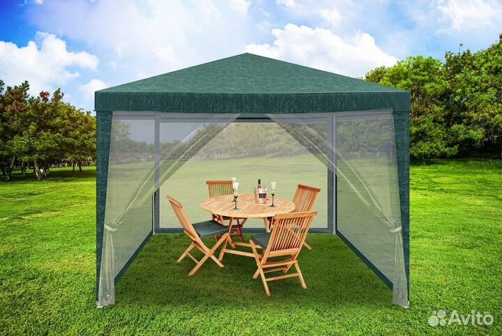 Шатер 3 на 3 тент навес садовый палатка