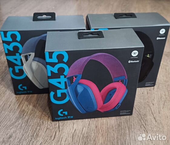 Беспроводные наушники Logitech g435