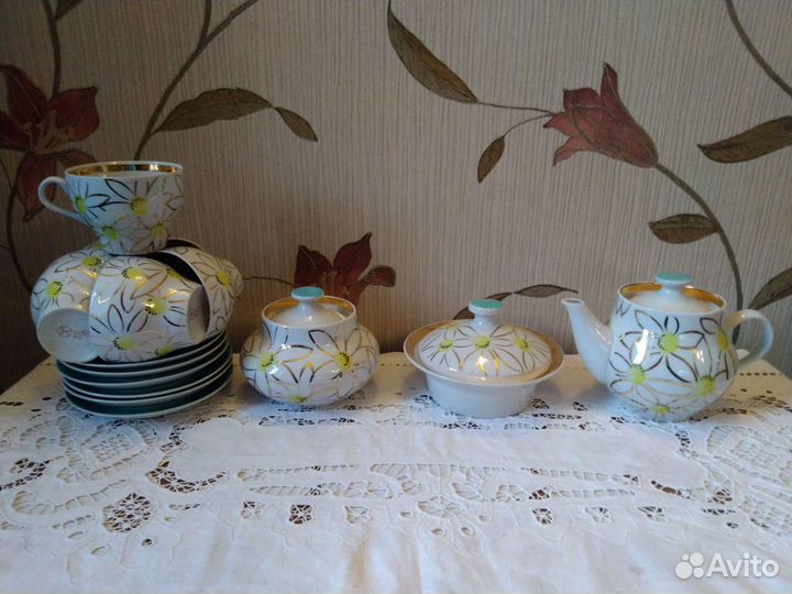 Шикарные старинные коллекционные сервизы СССР