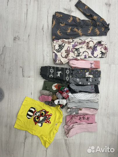 Вещи на девочку 2-3 года пакетом