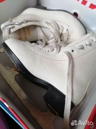 Фигурные коньки 29 размер graf граф монтана голд