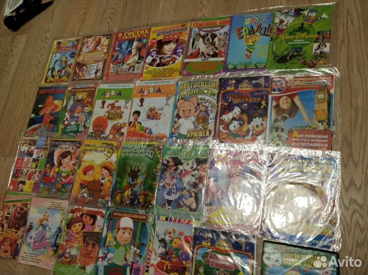 Dvd диски мультфильмы