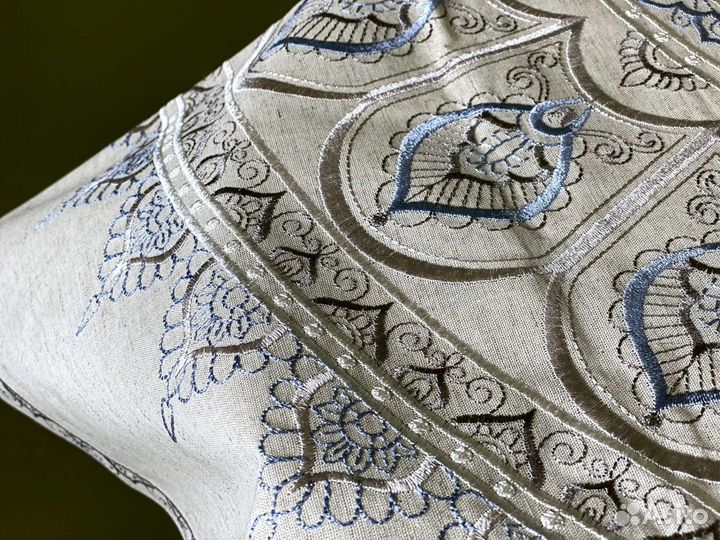 Скатерть лен Греция 115 на 115см