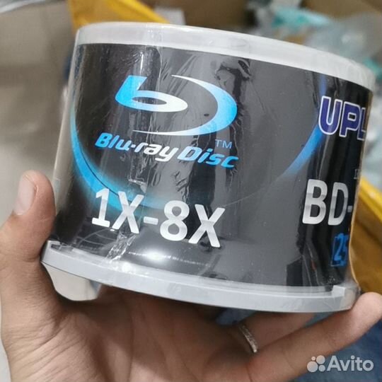 Диски Blu-ray BD-R UPL 25 Gb Full Ink Printable 8х