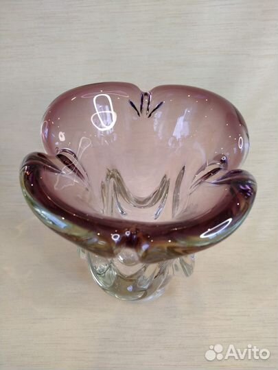 Ваза для цветов Чехословакия