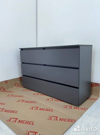 Комод Idea новый в цвете графит