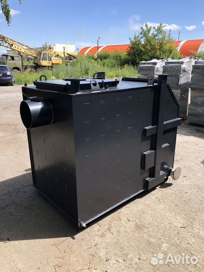 Твердотопливный котёл длительного горения