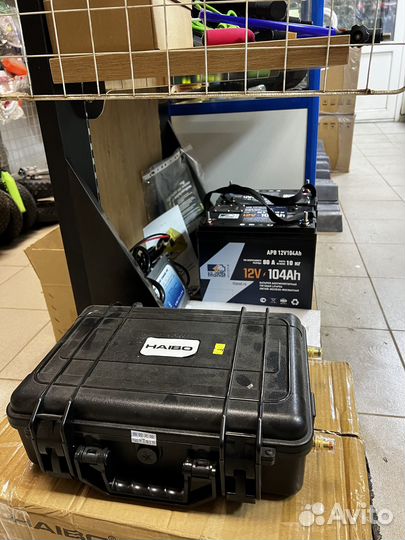 Электромотор haibo P65 C функцией GPS-якоря