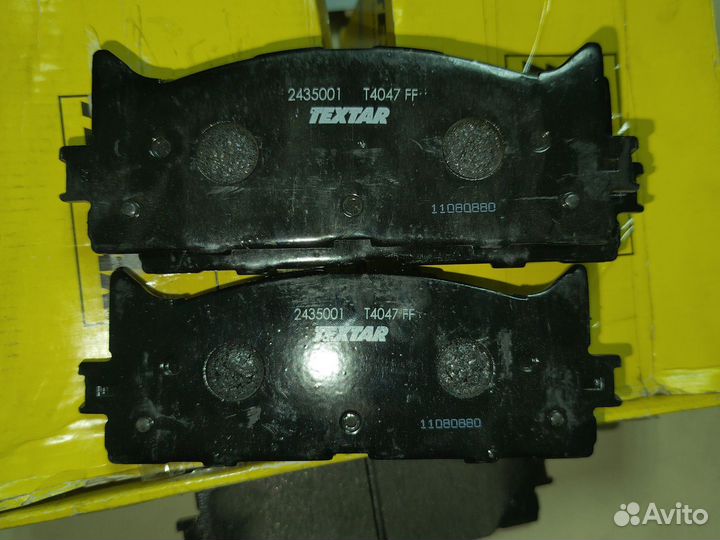 Колодки тормозные Toyota Camry 30 40 2435001