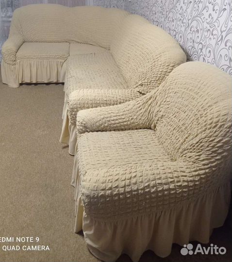 Кожаный угловой диван бу