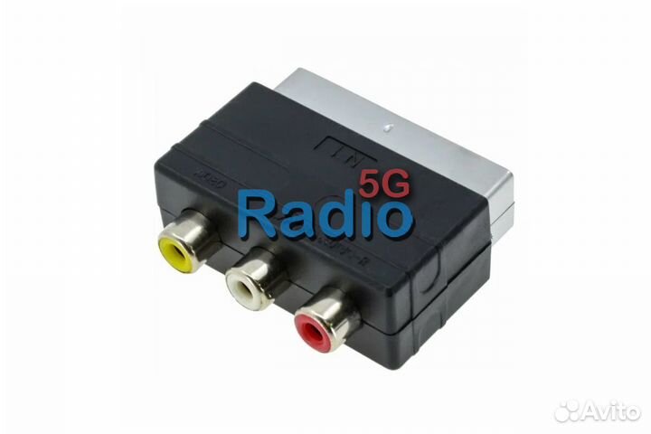 Адаптер переходник Scart - 3RCA